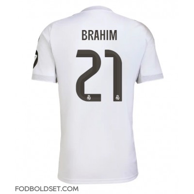 Real Madrid Brahim Diaz #21 Hjemmebanetrøje 2025-26 Kortærmet Real Madrid Brahim Diaz #21 Hjemmebanetrøje 2025-26 Kortærmet